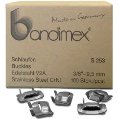 Bandimex S256 Buckles 3/4in (100 pc)